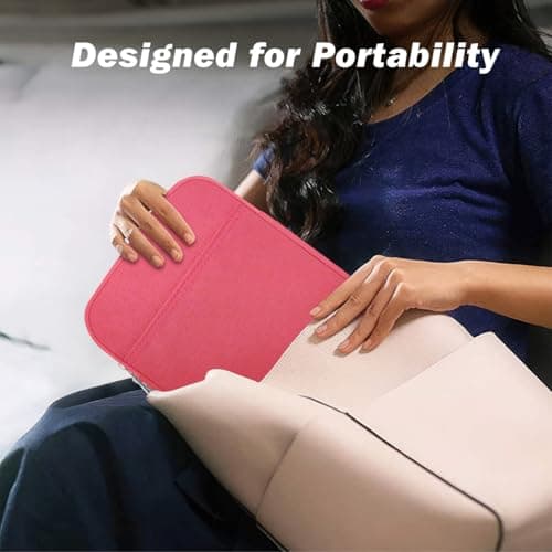 Dadanism 8-9 Inch Tablet Sleeve Padded Carrying Case, Watermelon Pink — view 6