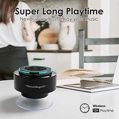 Xleader Pro Shower Speaker (Upgraded) Certified IPX7 Waterproof Bluetooth — view 4