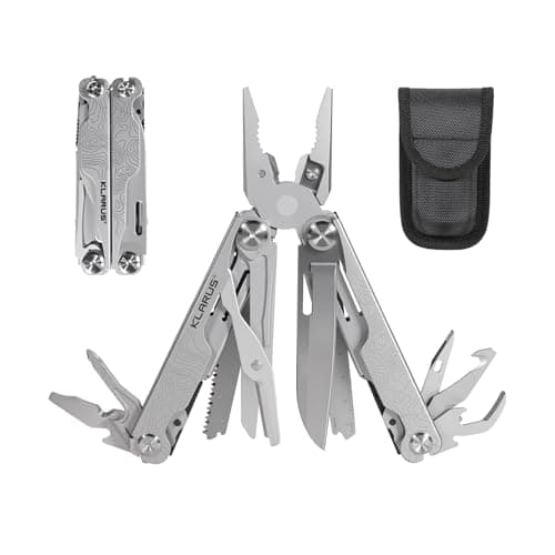KLARUS 20 in-1 MT07 Professional Multi-Function Tool Pliers Men's Gift Set, Multi-Tool Including Pliers, with a Carrying case for Outdoor Camping and Repairs