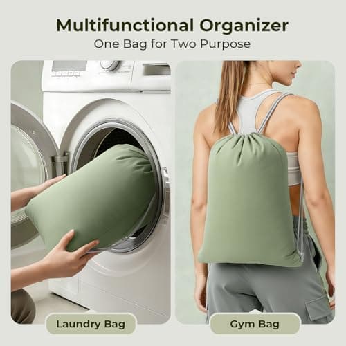 Compression Packing Cubes for Suitcases, Ultralight 8 Set Packing Cubes for Backpack Waterproof Luggage Packing Organizers Expandable for Travel Accessories and Essentials-Matcha Green — view 4