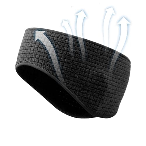 Winter Headband – Windproof Breathable Thermal Ear Warmer For Adults | Ski Warm Headbands For Outdoor Running, Skiing, Cycling, Hiking, Hunting, Cold Weather Sports, Training, Commuting, Travel