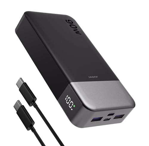 JUOVI Power Bank 90W 20000mAh PD QC Fast Charging Portable Charger
