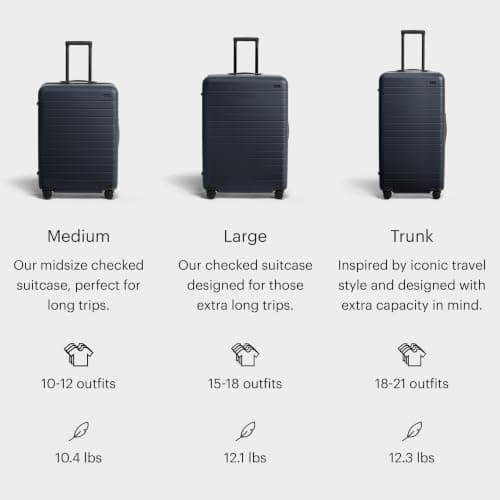 Away Large Checked Luggage, 29-inch Lightweight Hardside Spinner Suitcase — view 5