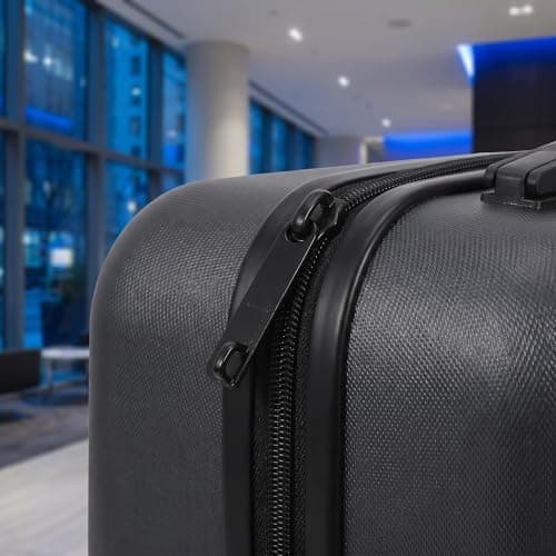 VERDANVERSE 5pcs Suitcase Zipper Replacement Kit Double Layer Nylon Pullers Featuring Lock Hole and Keyless Security for Airports and Road Trips — view 5