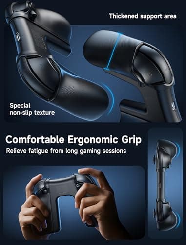 JSAUX Non-Slip Ergonomic Charging Grip for Switch 2 JoyPads — view 4