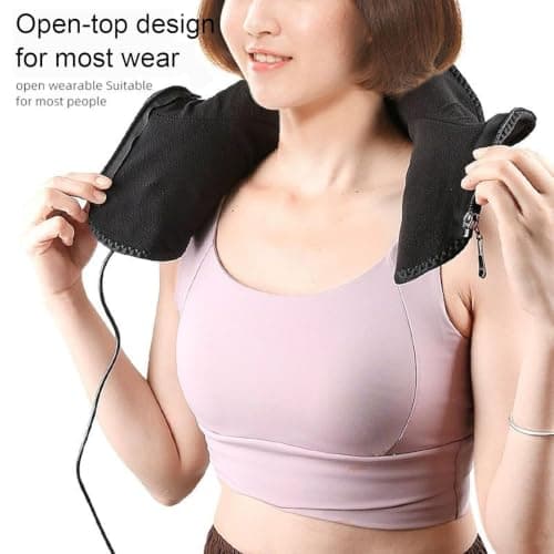 Neck Warmer Heating Pad 3 Temp Settings Winter Cold Weather Heater — view 2