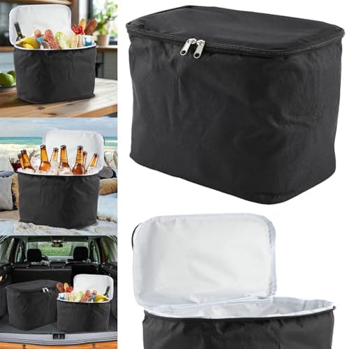 Daniel James 15L Insulated Cooler Bag - Large Leakproof Insulated Cool Bag for Lunch, Picnic, Beach & Travel - Water-Resistant & Leakproof Portable Cooler Box - Single or 2-Pack, 15-Litre (2) — view 3