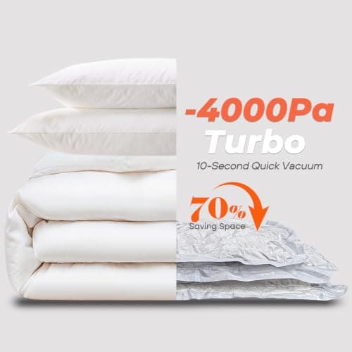 Vacbird Vacuum Storage Bags with Wireless Pump, Clothing Storage, 9 Pack — view 3