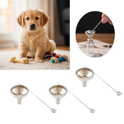 Portable Miniature Funnel Set with Narrow Spout Spill Proof Ashes Perfume Powder Pet Memorial Funnel Set — view 2