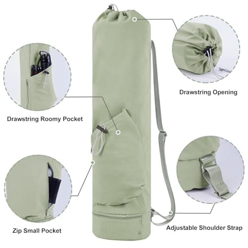 sportsnew Yoga Mat Bag Lightweight Mat Carrier for Women Workout — view 3