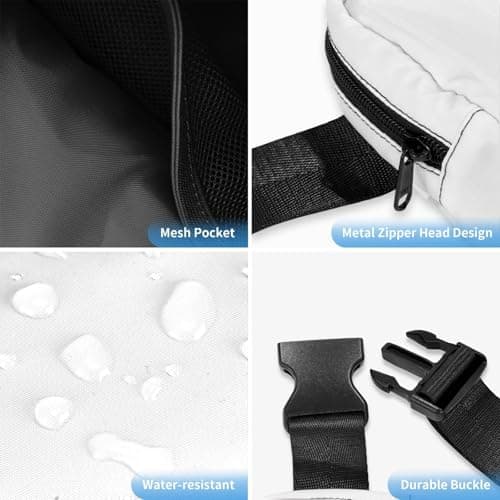 Yoga Meditation Fanny Pack Crossbody Waist Bag Pack Waterproof Mini Belt Bag Bum Hip Bag for Men Women, Wine Bottle Corks Grapes, One Size — view 5