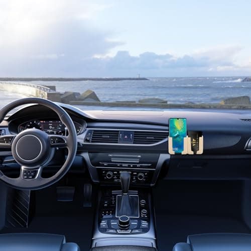 Car Dashboard Phone Holder Adjustable Adhesive Mount for Navigation — view 6