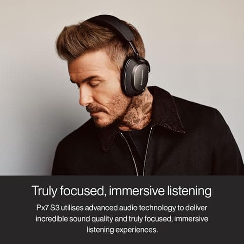 Bowers & Wilkins Px7 S3 Wireless Headphones - Vintage Maroon — view 2