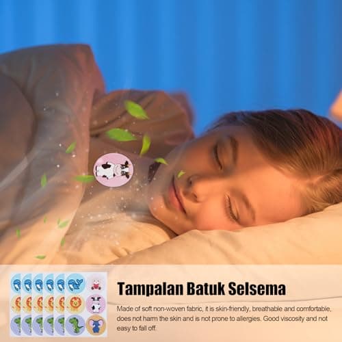 Breathing Patches - 36 Pieces Kids & Adults Nasal Strips for Sleep Support | Comfortable Airflow Aids for Nighttime Rest, Travel & Vacation, Gentle Sleeping Patch for Babies, Men, Women & Family Use — view 4