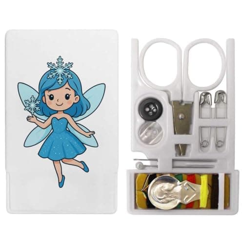 Azeeda 'Winter Fairy' Mini Travel Sewing Kit (SE00050621)