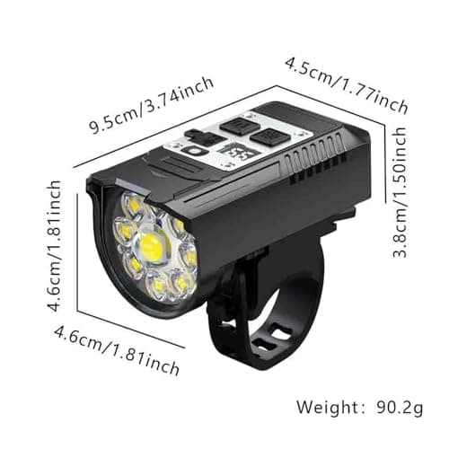 Led Bike Lights Waterproof Super Bright Headlight Taillight — view 4
