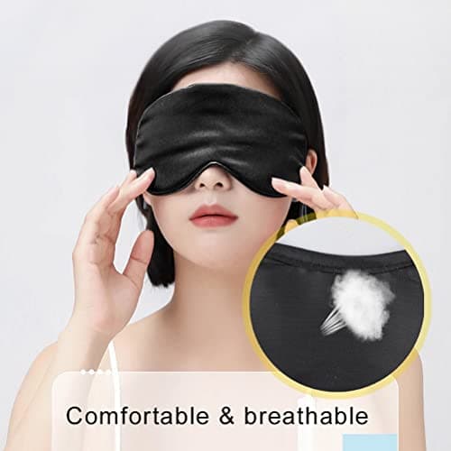 kuou 24 Pack Sleep Eye Mask Shade Cover, Blindfold Travel Sleep Cover — view 4