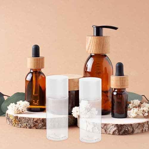 Lurrose 4pcs Travel Size Refillable Lotion Bottles 100ml Pet Dispensers — view 5