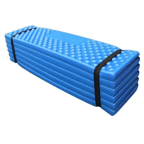 NTEK Foldable Camping Sleeping Mat – Lightweight Closed-Cell Foam Mattress – Compact Outdoor Sleeping Pad for Hiking, Backpacking, Fishing, Picnic & Tent Camping (BLUE) — view 5