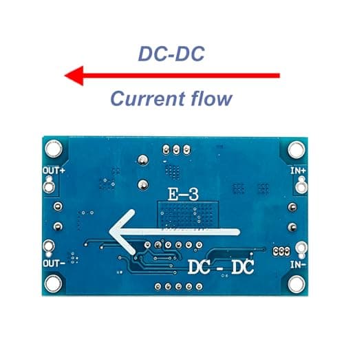 2 Pack DC Buck Converter, Step Down Voltage Regulator 4-38V to 1.25-36V Adjustable Output Regulator Board 5A Max with Mini Voltmeter LED Indicator for DIY Electronics Arduino Raspberry Pi Projects — view 4
