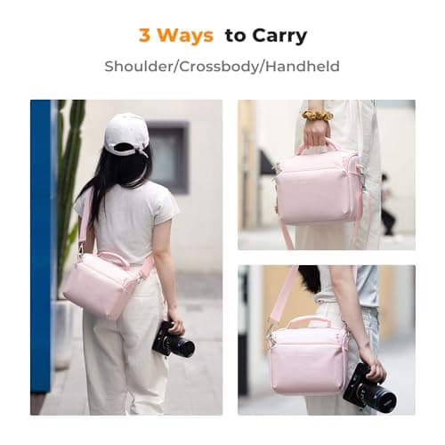 K&F CONCEPT Camera Sling Bag Small Crossbody Camera Case DSLR/Mirrorless Compact Shoulder Photography Bags for Photographers — view 5