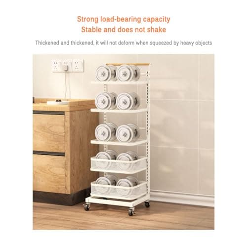 Portable Folding Festival Cart with Wheels 3 Tier Expandable Microwave Shelf & Pot Rack for Camping Outdoor Events & Storage Solutions Versatile nizer for Home & Travel — view 6