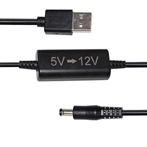 Step Up Converter,KUNCAN 5V to 12V 1A USB Step Up Voltage Transformer DC Power Cable with Barrel Jack Booster Module(5V-12V) for Camera, Desk lamp, Speakers, Blue Tooth Headset — view 4
