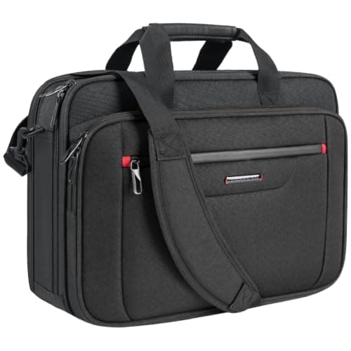 VANKEAN Laptop Briefcase Fits 15.6"-16" Laptop Slim Expandable Shoulder Bag