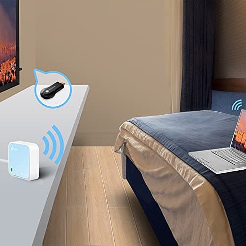 TP-Link TL-WR802N Wireless Travel WiFi Router, N300 WLAN Nano Portable WiFi Booster, Support Access Point, TV Adapter, Client, Range Extender, Repeater, Hotspot Operation Modes, Pocket-size — view 6