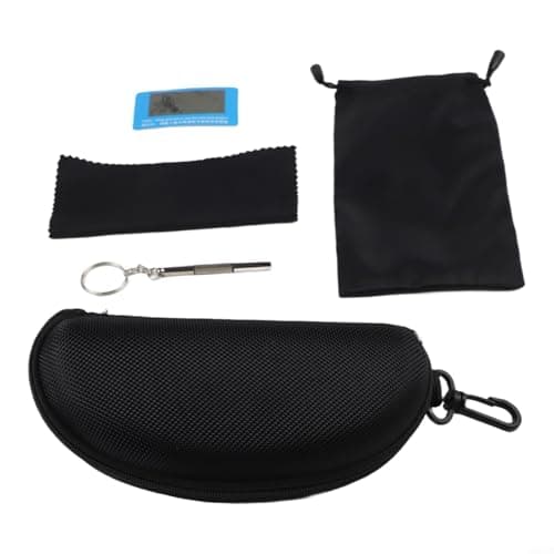 Glasses Case and Accessory Set, Hard Shell Zipper — view 2
