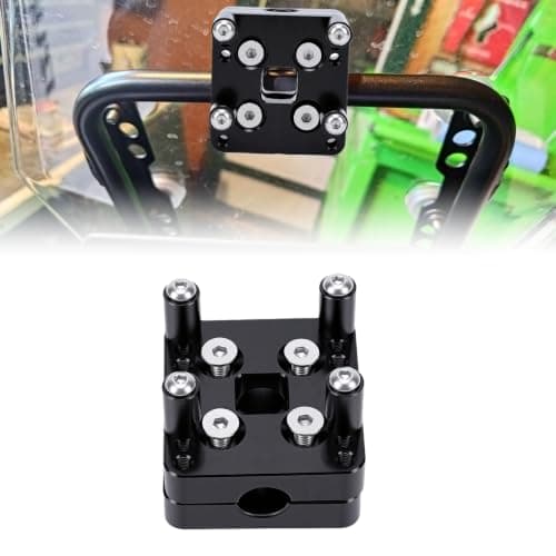 aqxreight 12mm GPS Mount Bracket, CNC Machined Aluminum with AMPS Hole Pattern, Compatible with Zumo XT and QuadLock for R1200 1250 GS GSA 2014-2022 Tenere 700 — view 2