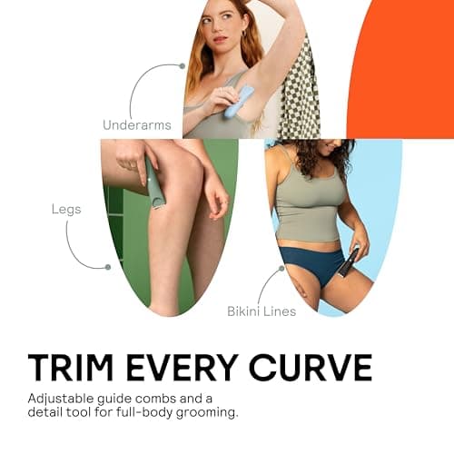 Meridian The Slimmer Trimmer | Waterproof Bikini Trimmer for Women | Sky — view 3