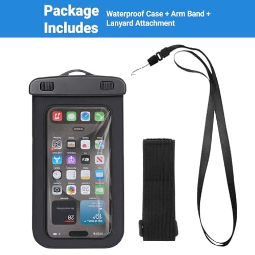 Waterproof Phone Case, 6.7-inch Waterproof Phone Pouch Dry Sealed Bag for iPhone 17 16 15 14 13 12 11 Pro Max XR Samsung S24 S23 S22 S21 Huawei P60 for Beach Swimming Fishing Hiking Surfing 1 Pack — view 4