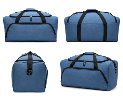 Unisex Essentials Linear Duffel Bag Duffel Bag, Capacity 75L, Size 68X34X33CM, (TB-213) (Turquoise)