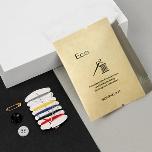 30Pcs Individually Wrapped Travel Quick Repair Emergency Sewing Kit; Portable Multipurpose Hotel Sewing Kit with Needles Button Threads Safety Pin for Home Hotel Travel Use; Outdoor Sewing Repairing T — view 5