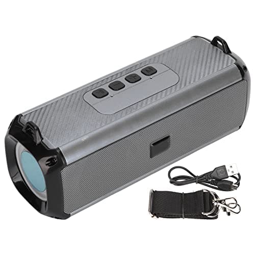 SIXRUN Portable Bluetooth Speaker, RGB Lights 5W (Grey) — view 6