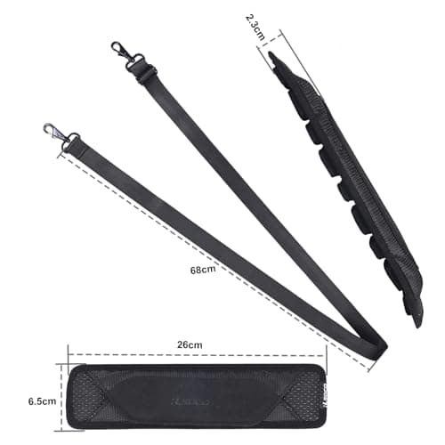 RLSOCO Adjustable Carry Straps for Baby Stroller - Stroller Straps Compatible with Stokke/Babyzen/Maxi-Cosi/Kinderkraft/My Babiie, Stroller Strap for Parents, Airplane Travel,outoor — view 6