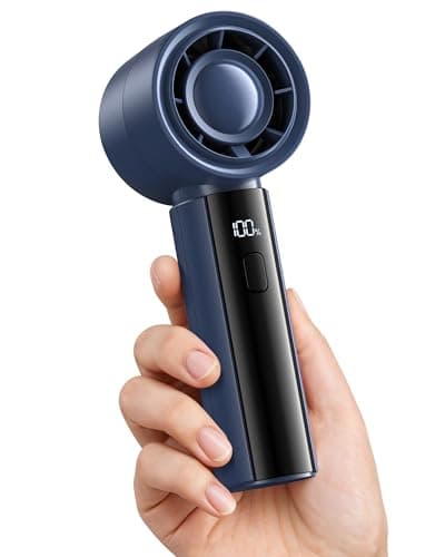 gaiatop Powerful Handheld Fan Rechargeable, High Speed 100-Level Turbo Fan