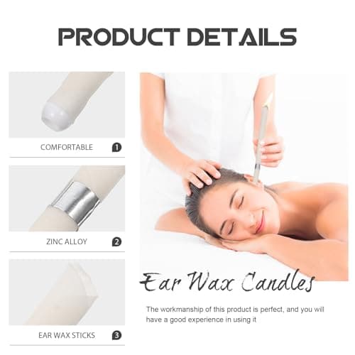 Ear Caring Aroma Sticks 20 Pcs White Zinc Alloy Portable Cleaners — view 3