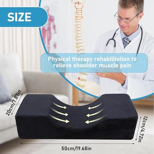 Eidoct Eyelash Pillow, U Shape High Elastic Sponge, Ergonomic Pillow — view 2