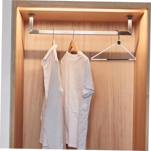 Folding Hangers Portable Travel Hangers in Silver Aluminium Wire — view 5