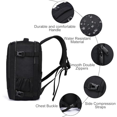 for Ryanair Cabin Bags 40x30x20 Hand Luggage Carry-ons Rucksack Cabin Size — view 5
