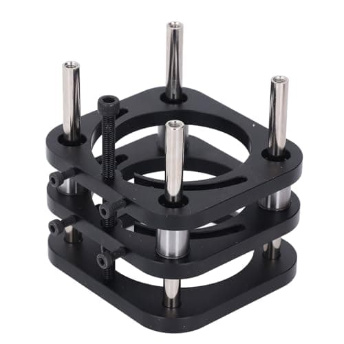 -Duty Router Table Base – Aluminum Alloy Frame with Stainless Steel Rods 51mm Travel Hand-Crank Fits 64–66mm Motors — view 2