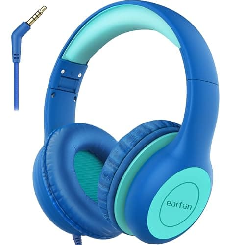 EarFun Kids Headphones Wired, 85dB Volume Limit