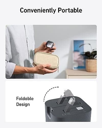 USB C Plug, Anker Nano 30W Foldable Plug for Travel, PPS Fast Charging, Compatible with iPhone 17/16/15/14/13 Series, Pixel, Galaxy, iPad, and More - Cable Not Included — view 3