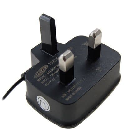 Genuine Samsung Mains Phone 3 Pin Wall Plug Charger For Samsung Galaxy Ace 3,Ace 4, A3, A3(2016), A5, A5(2016), J3(2016), J5, J5(2016), S3, S4, S5, S3 mini, S4 mini, S5 mini, Core Prime, Young 2, Fame — view 3
