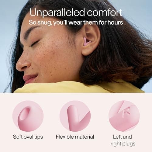 Alpine Silence Ear Plugs 22dB Everyday Calm 4 Tip Sizes XS/S/M/L Pink — view 5