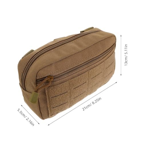 Portable Travel Medicine Bag, Multi Compartment Nylon Hip Pouch — view 2
