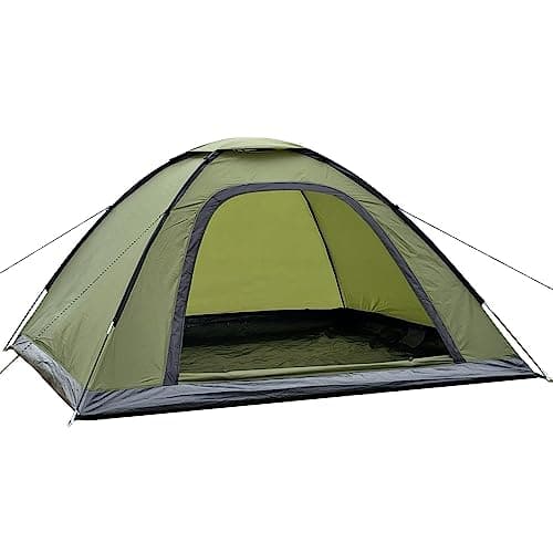 SAFACUS 4 Man Camping Tent - 3 to 4 Person Dome Tent Lightweight, Waterproof Family tent, Compact, Quick Setup. Outdoors, Backpacking — view 6