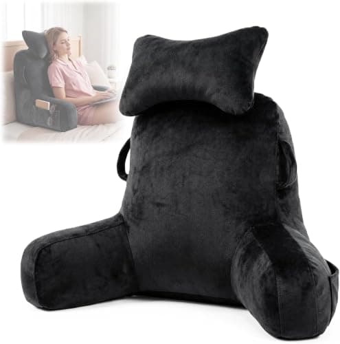 Reading Pillow, Extra Large 78cm/31in Bed Rest Pillow, Cuddle Cushion